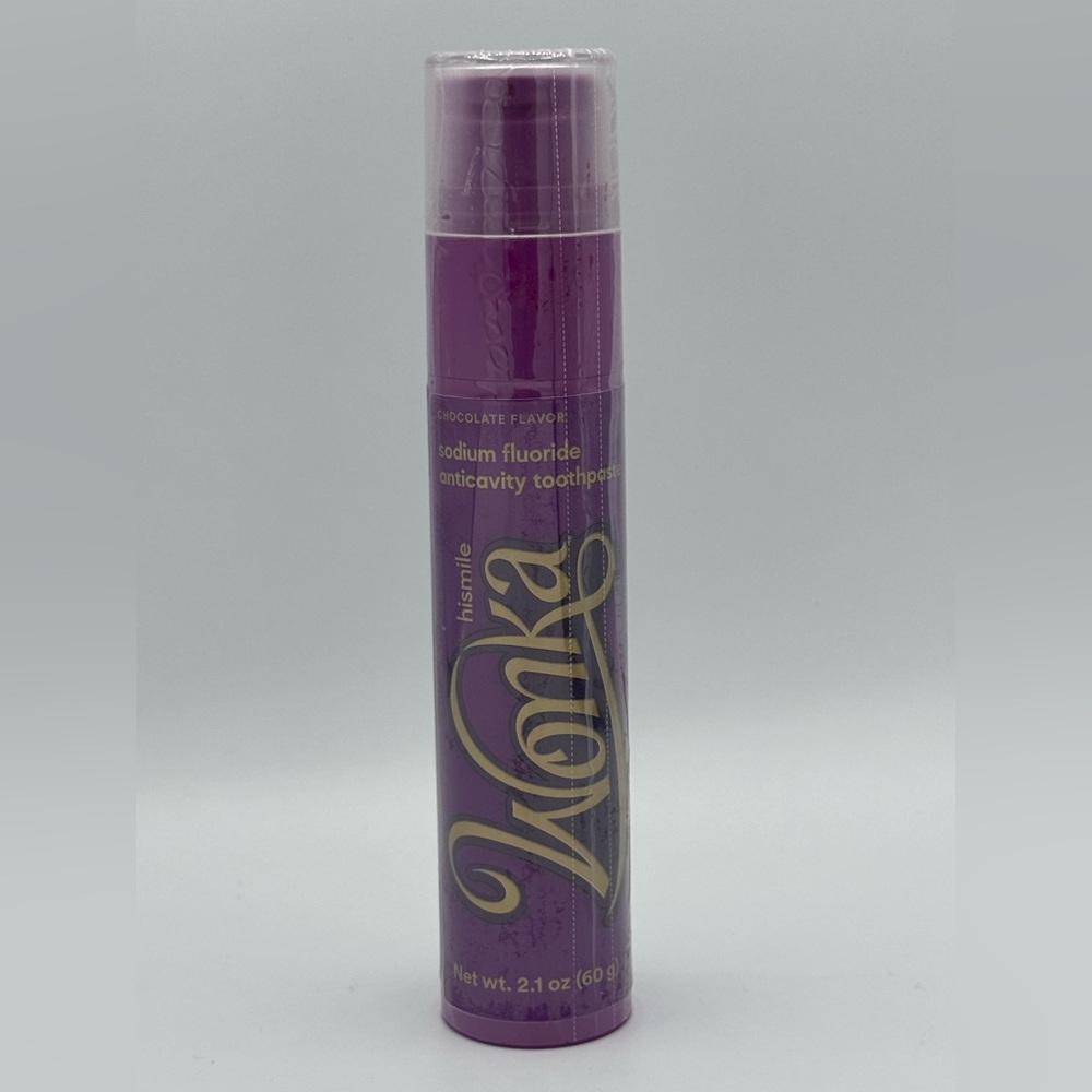 Hismile Wonka Chocolate Flavored Toothpaste New and sealed. Exp. 8/2026